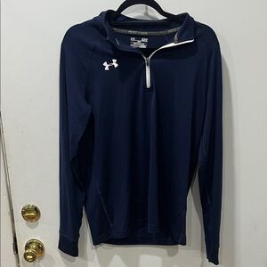 Under Armour Dark Blue Half-Zip Top